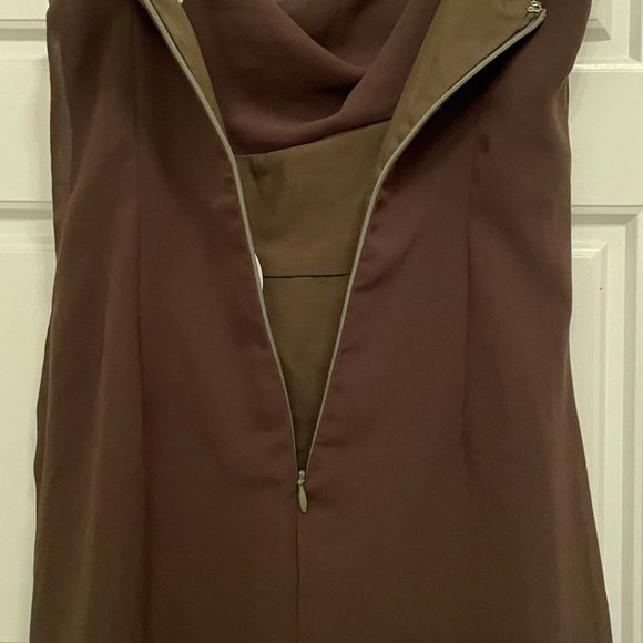MORE TO COME - Mileva Ruched Mini Dress | Army Green | Size: XXS | NWT - Picture 9 of 9